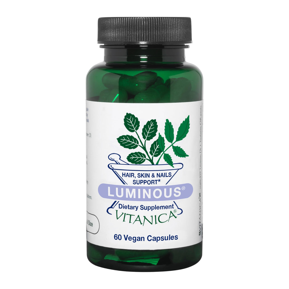 Vitanica Multivitamin for Hair, Skin & Nails Support front view