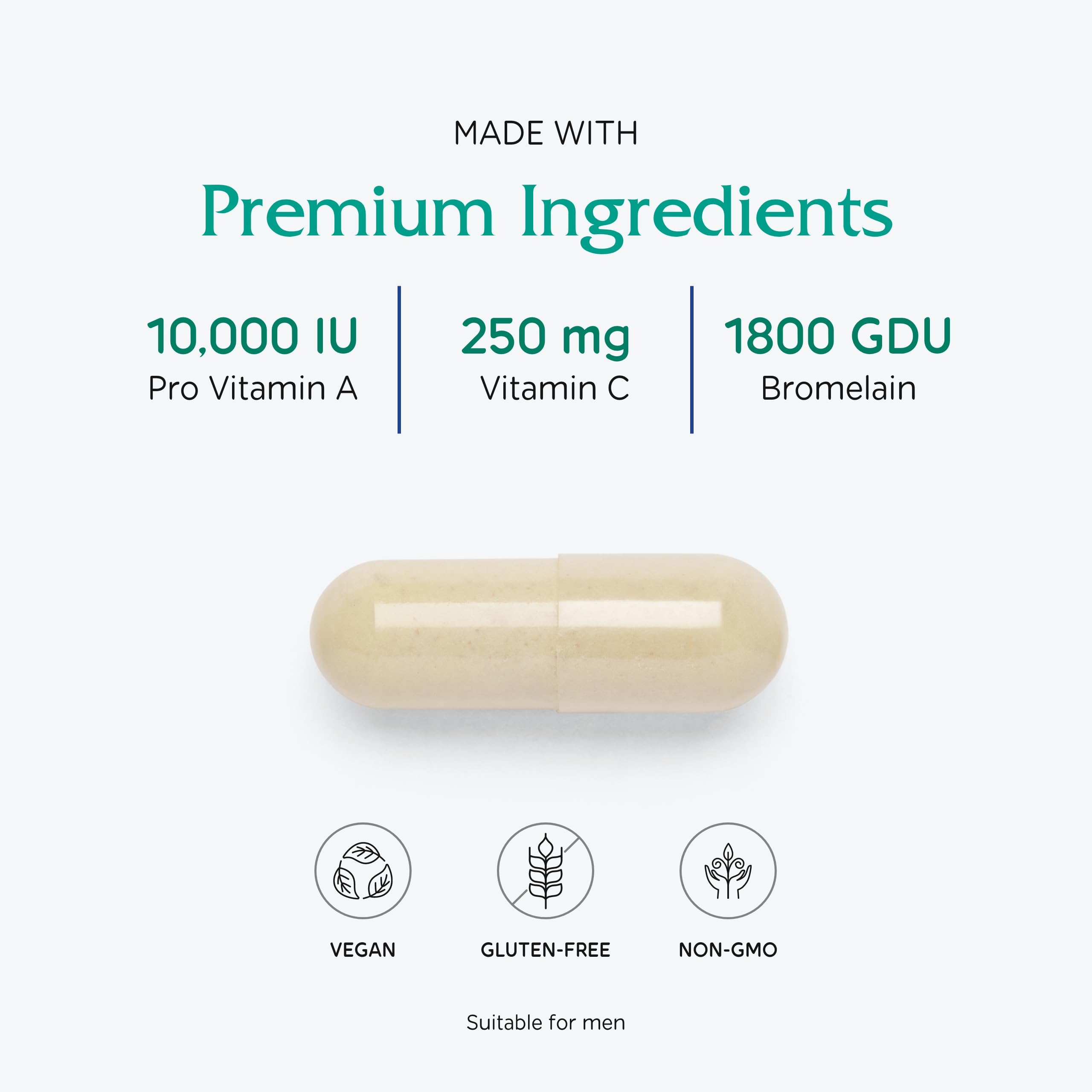 Vitanica Opti-use ingredients list on packaging