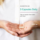 Vitanica Opti-use supplement bottle side view