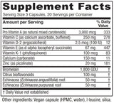 Vitanica Opti-use supplement capsules close-up