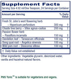 Vitanica PMS Relief Tonic 249g bottle with label details
