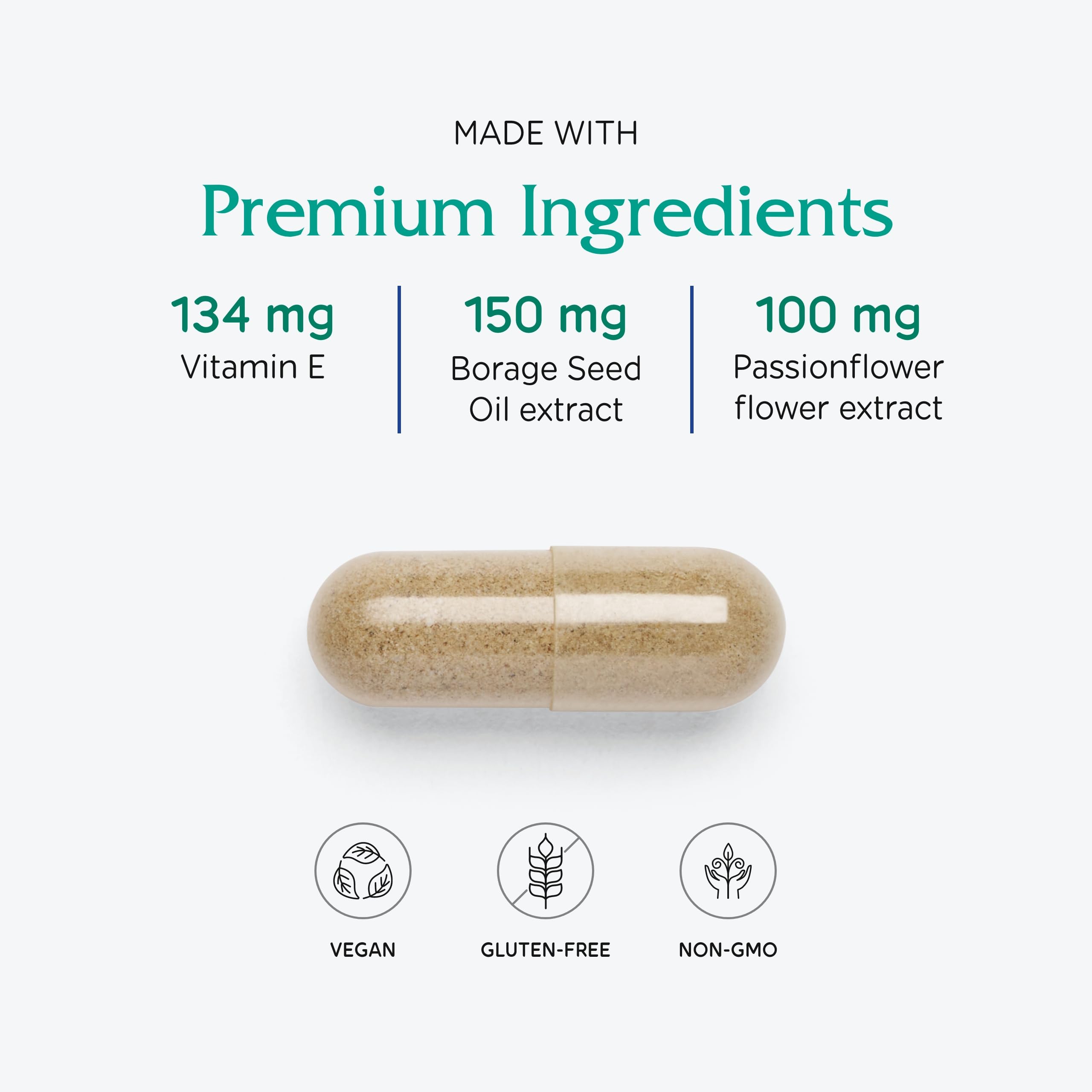 Vitanica Premenstrual Support Supplement packaging