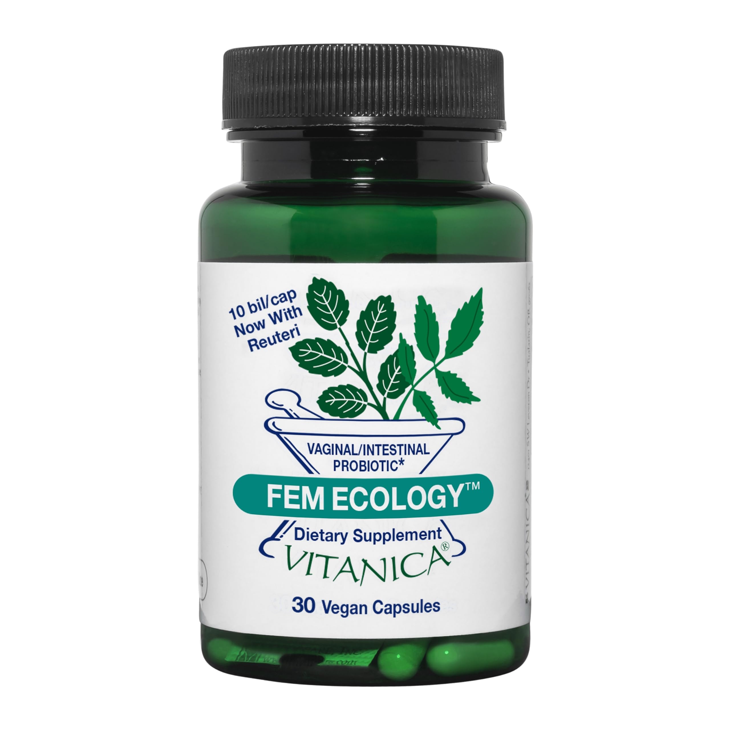 Vitanica Probiotic Blend Capsules 10 Billion CFU front view