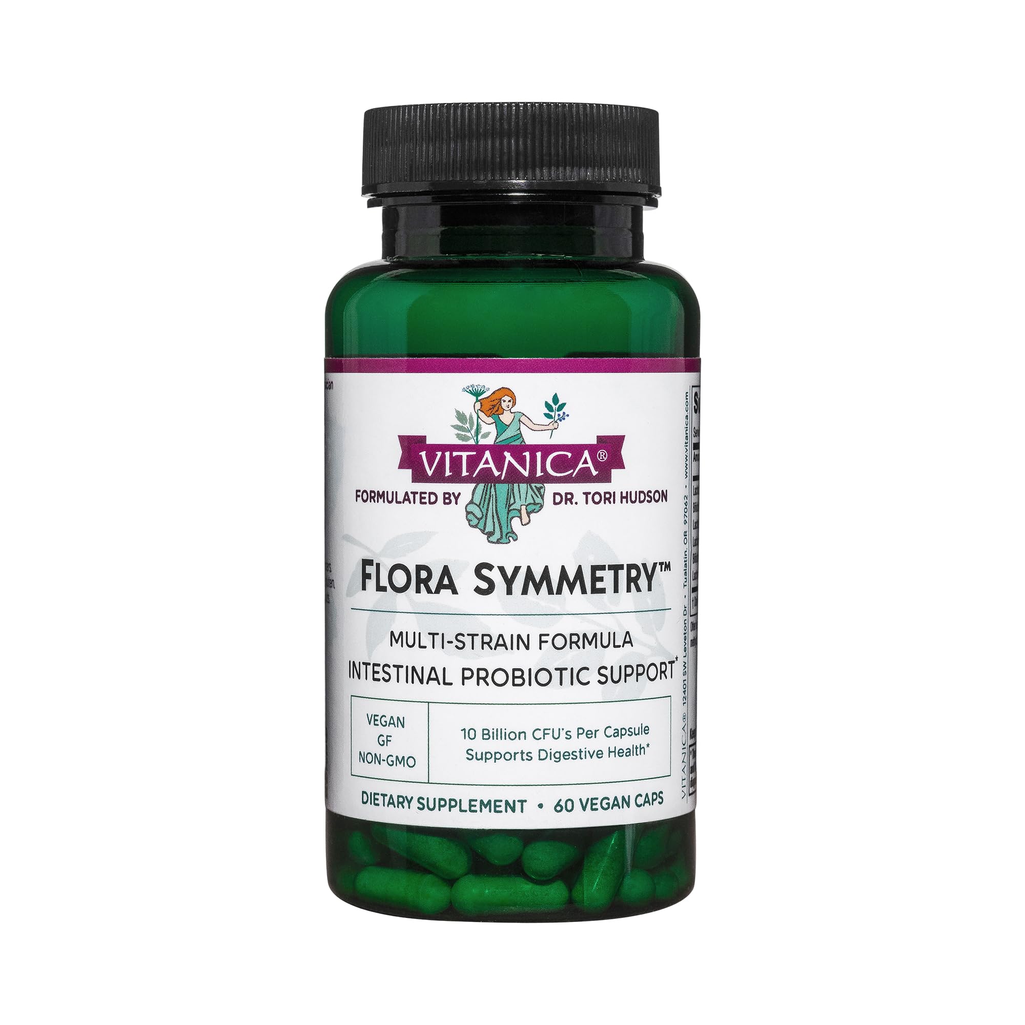 Vitanica Probiotic Capsules 10 Billion CFU front view