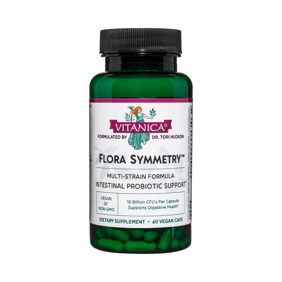 Vitanica Probiotic Capsules 10 Billion CFU front view