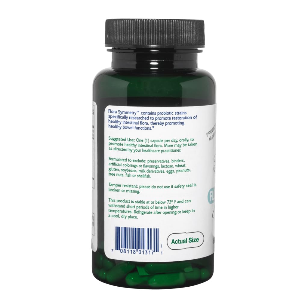 Vitanica Probiotic Capsules bottle top view