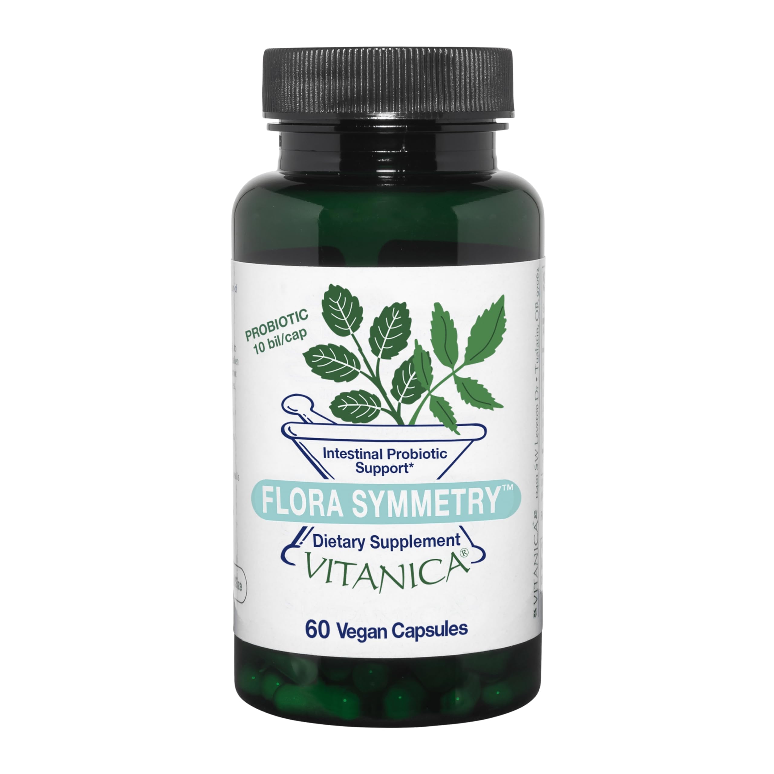 Vitanica Probiotic Capsules front view with packaging