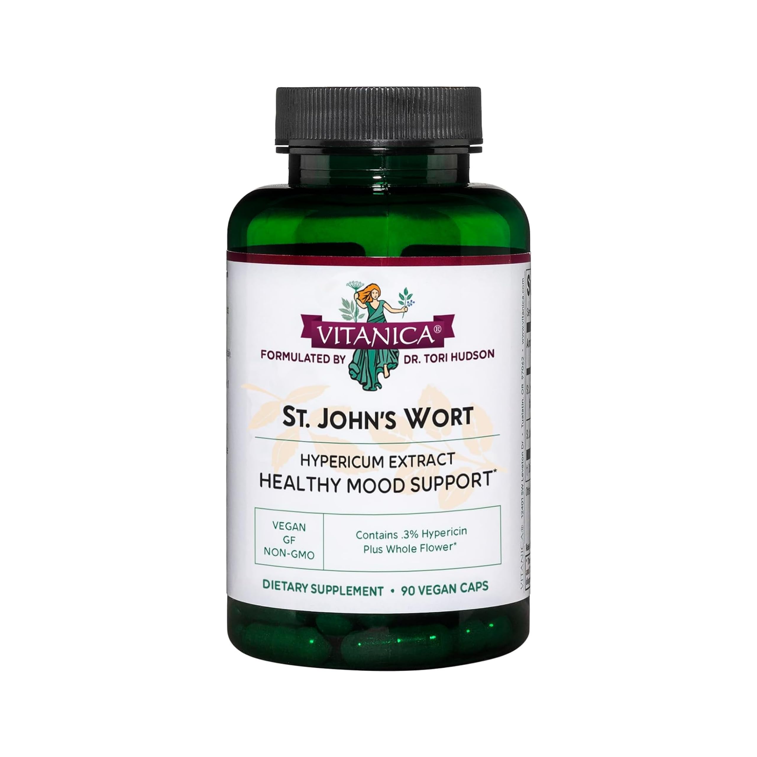 Vitanica St. John's Wort 300mg capsules front view