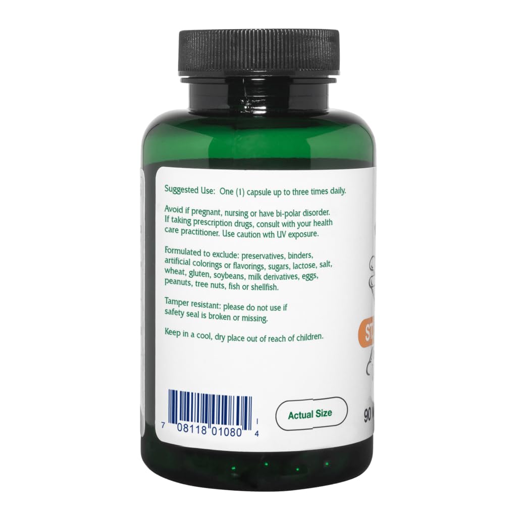 Vitanica St. John's Wort Capsules 300mg bottle with label