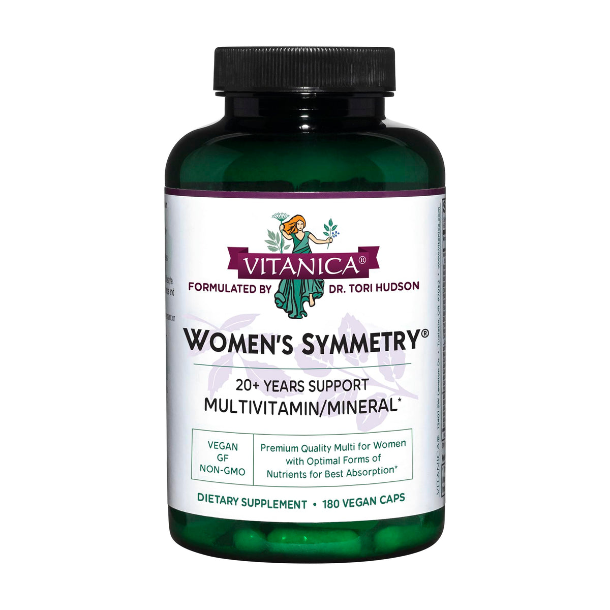 Vitanica Women’s Symmetry Multivitamin front view