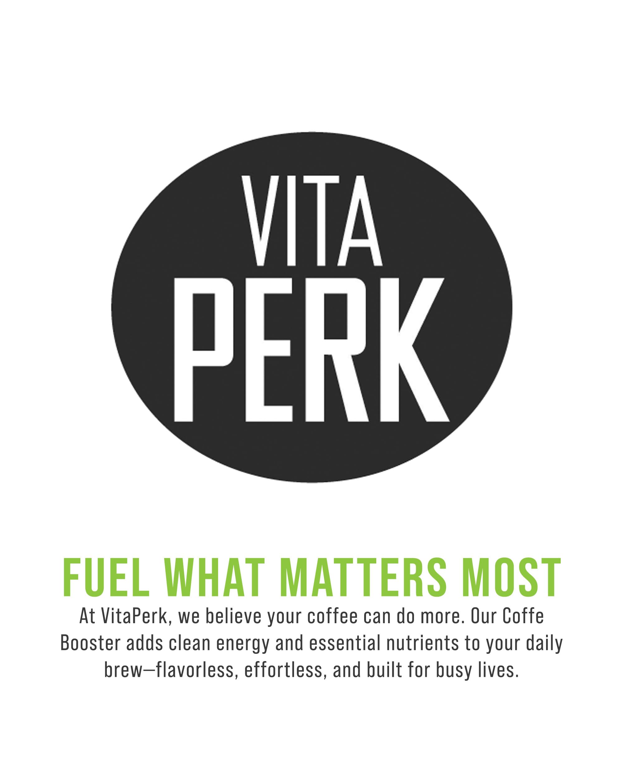 VitaPerk Blended Vitamin & Mineral Supplement back view
