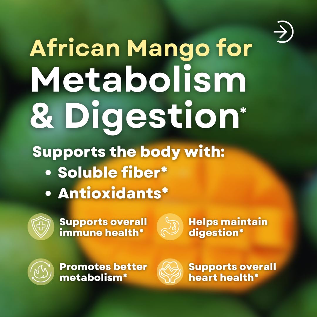Vitapia African Mango Seed Capsule Supplement bottle with capsules