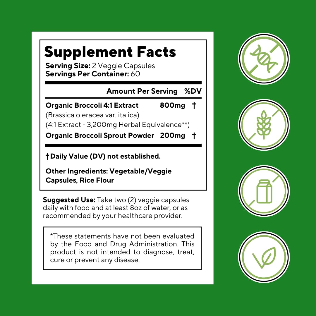 Vitapia Broccoli Sprout Capsule Supplement in a lifestyle setting