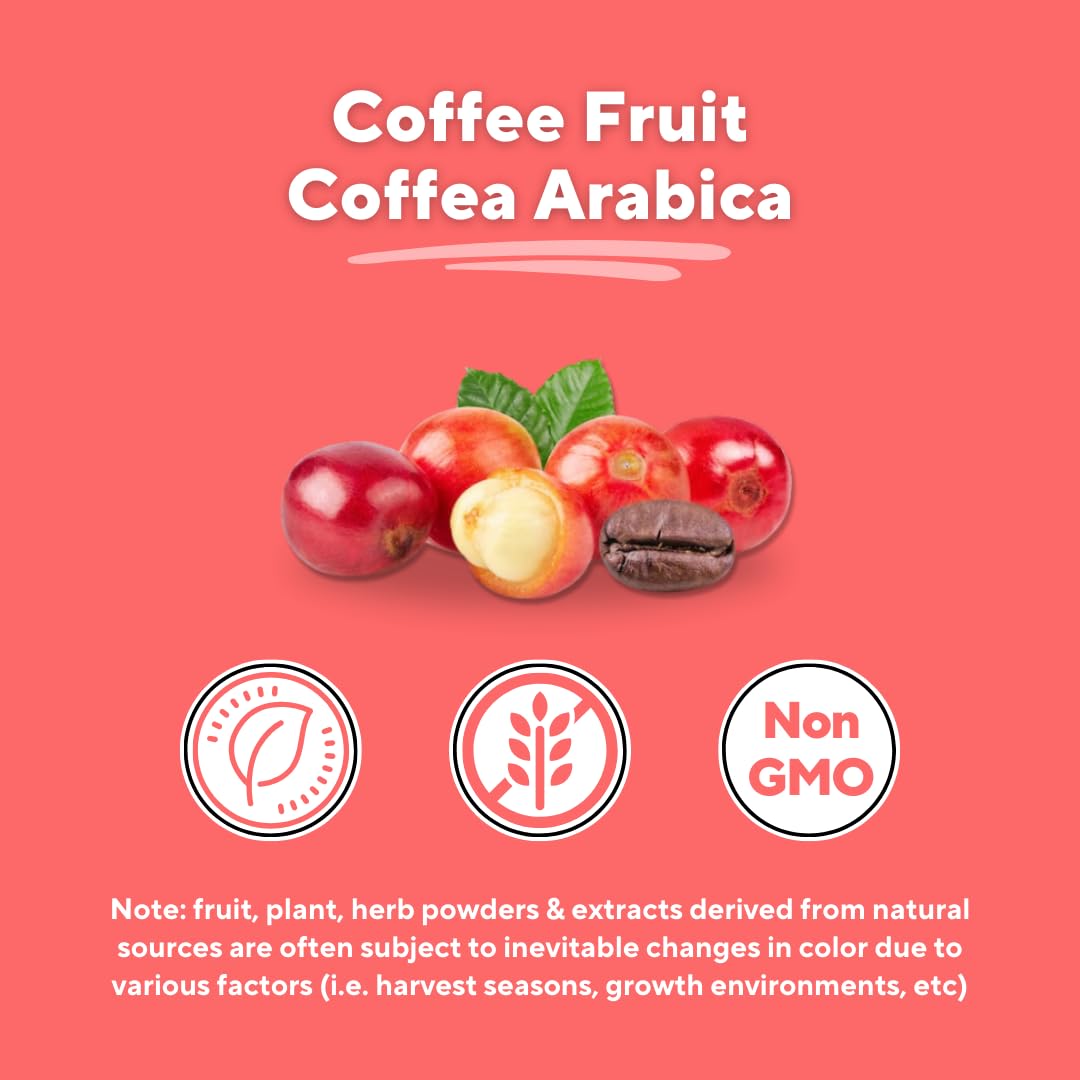 Vitapia Coffee Fruit Caffeine Capsules on a table