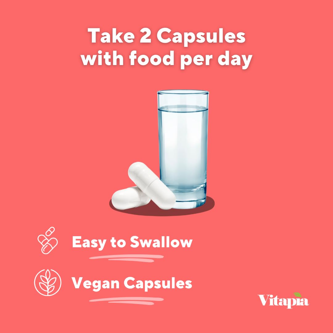 Vitapia Coffee Fruit Caffeine Capsules size comparison