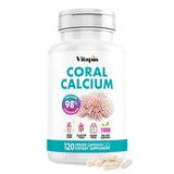 Vitapia Coral Calcium Capsules 1000mg front view