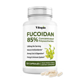 Vitapia Fucoidan 1000mg capsule supplement front view