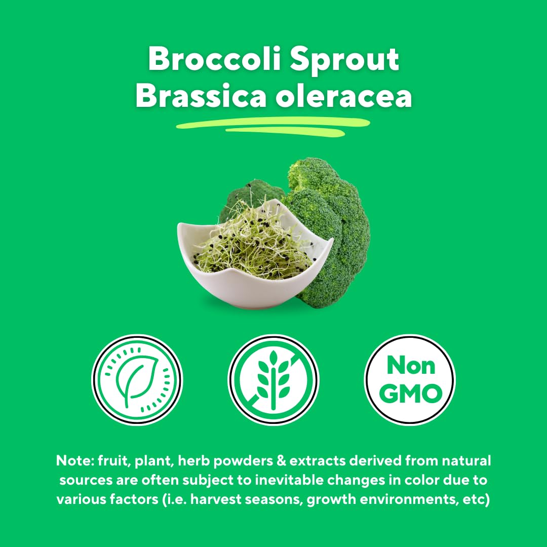 Vitapia Organic Broccoli Sprout Powder in a smoothie bowl