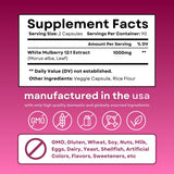 Vitapia White Mulberry Leaf Extract Capsules 12:1 lifestyle scene