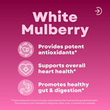 Vitapia White Mulberry Leaf Extract Capsules 12:1 side view