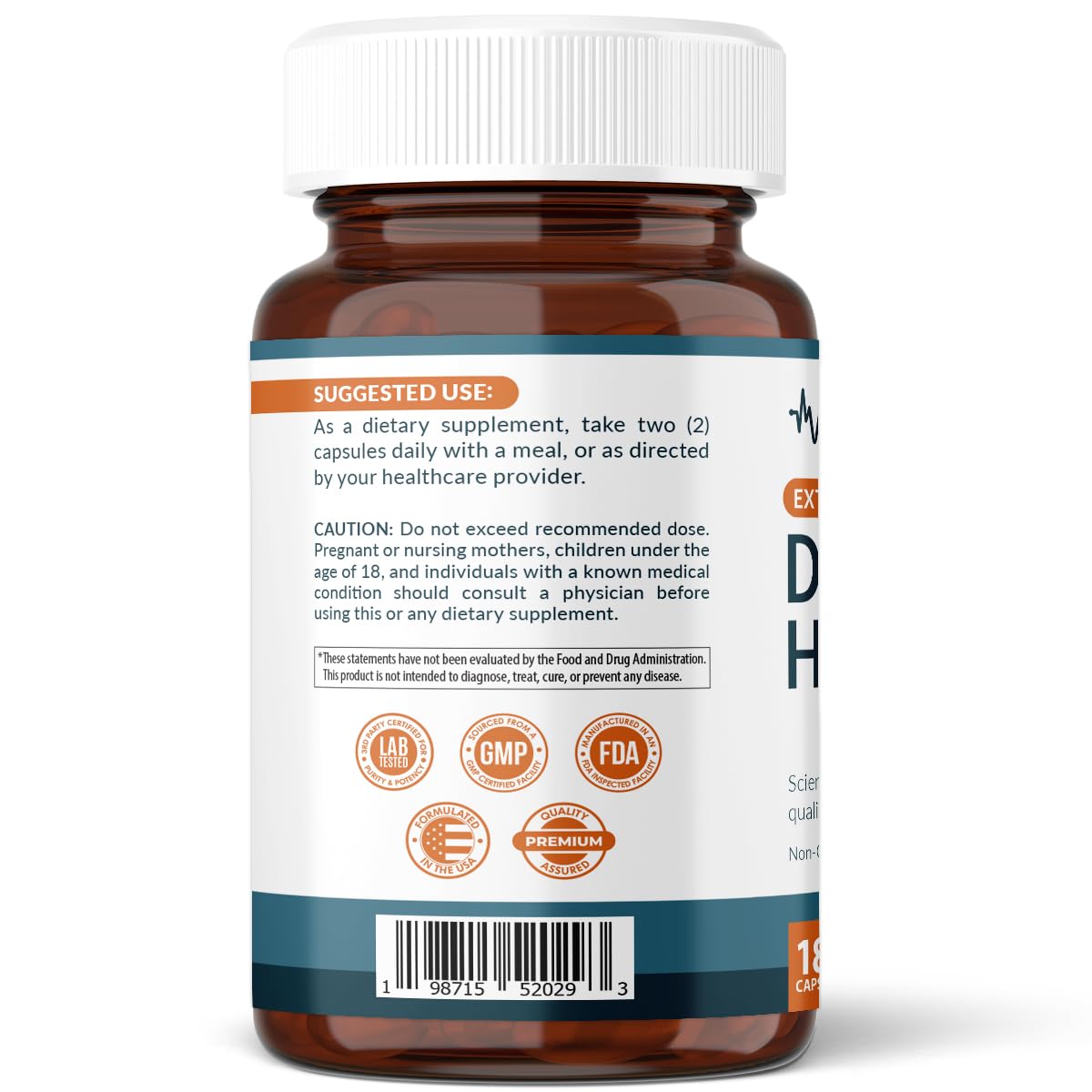 VitaPulse Hesperidin Plus 1000mg supplement facts