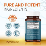 VitaPulse Hesperidin Plus bottle with a measuring spoon