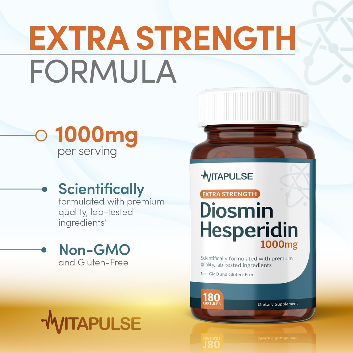 VitaPulse Hesperidin Plus packaging with capsules
