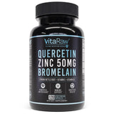 VitaRaw Quercetin Supplement 500mg front view