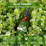 VITARENEW Oregano Oil Drops lifestyle shot on kitchen counter