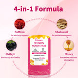 VITARENEW Shilajit Honey Sticks with strawberry honey flavour