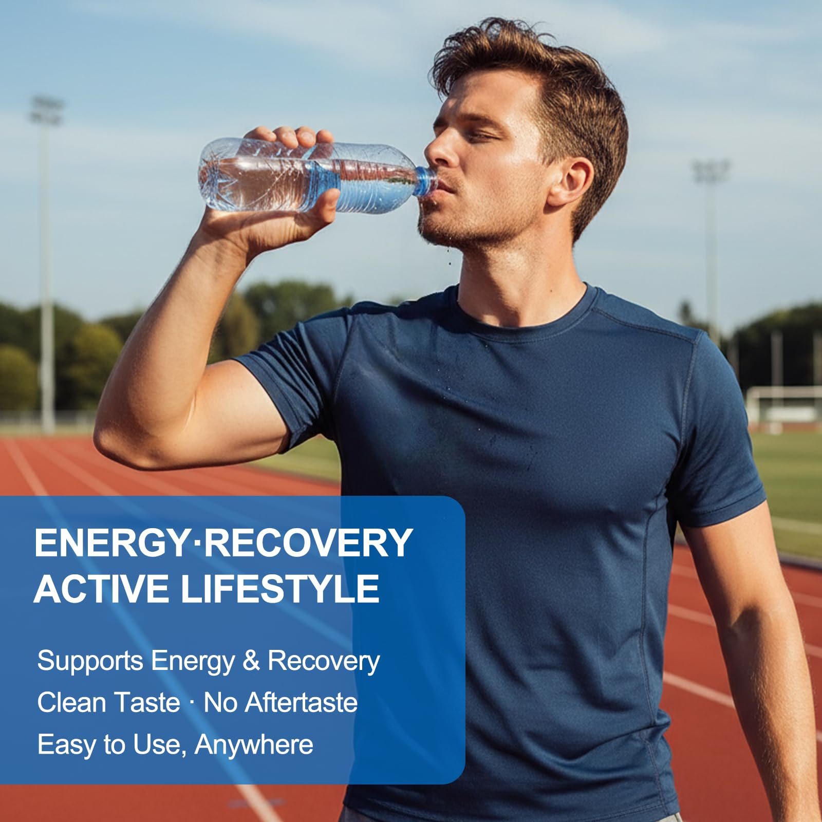 Vitarevive Hydrogen Water Tablets in a travel-friendly container