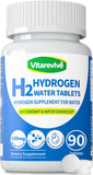 Vitarevive Hydrogen Water Tablets packaging front view