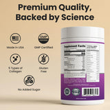 VITASEI Collagen Peptides Powder 450g nutritional information