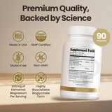 VITASEI Magnesium Bisglycinate 288mg bottle on a kitchen counter
