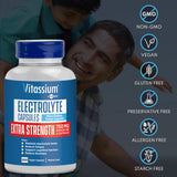 Vitassium Electrolyte Capsules close-up of the bottle