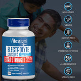 Vitassium Electrolyte Capsules close-up of the bottle cap
