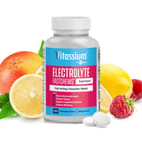 Vitassium FastChews chewable electrolyte tablets front view