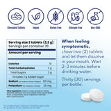 Vitassium FastChews chewable tablets on a kitchen counter