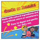 Vitastars Multivitamin Gummies ingredients list on packaging