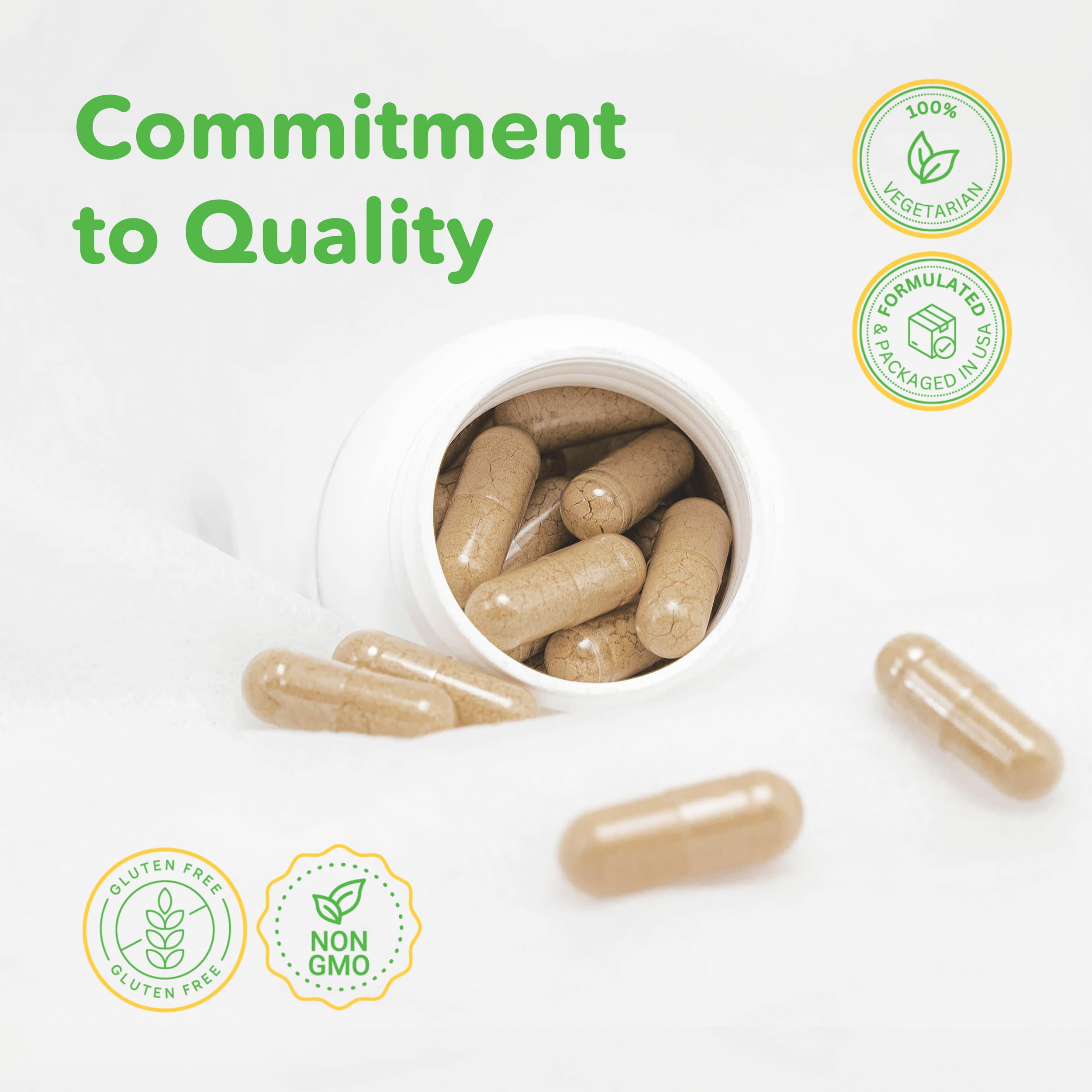 VITASUPPORTMD Lymphatic Formula 1000mg Diosmin capsules on a wooden table