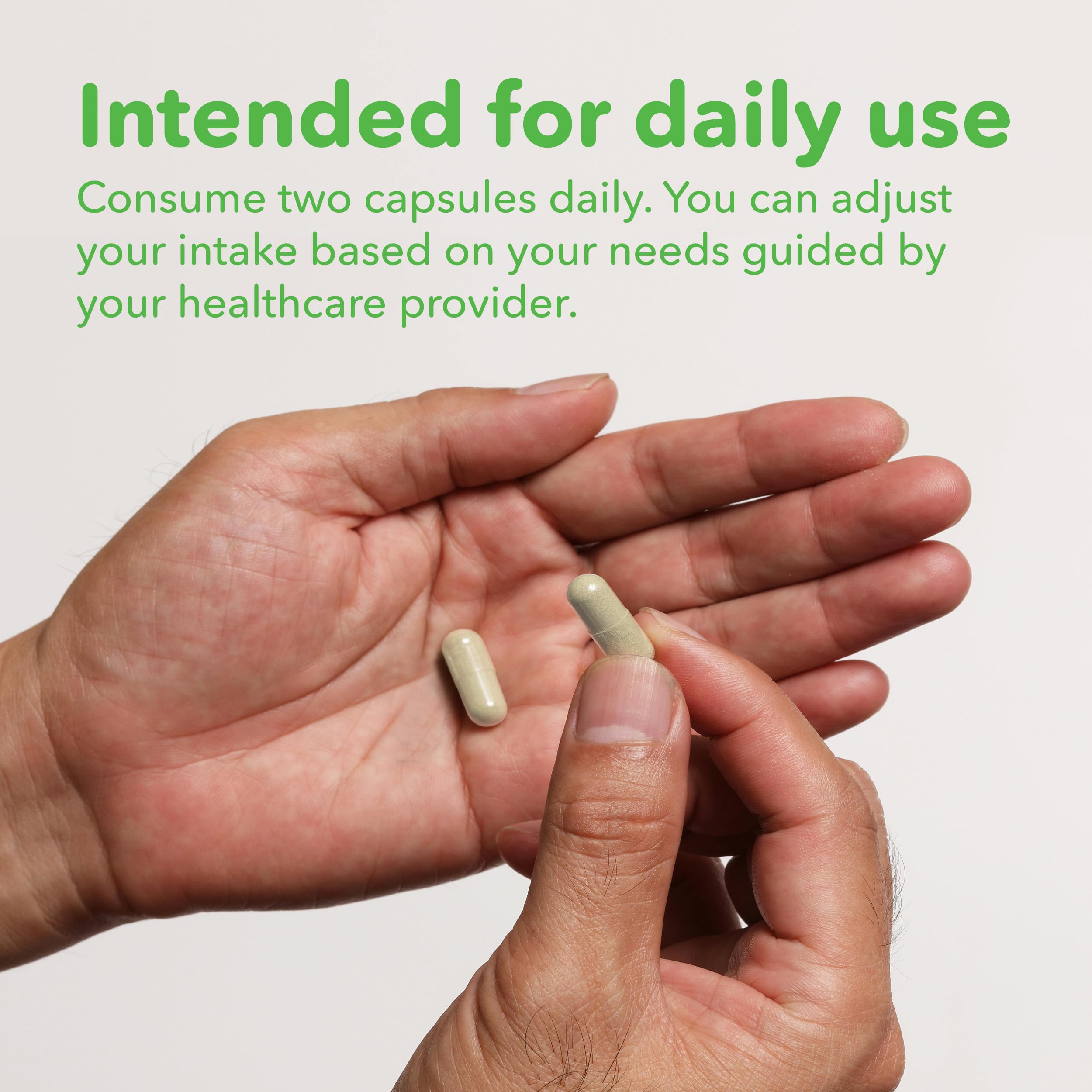 VITASUPPORTMD Lymphatic Formula 1000mg Diosmin capsules with a glass of water
