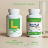VITASUPPORTMD Lymphatic Formula 1000mg Diosmin capsules with a measuring spoon