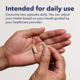 VITASUPPORTMD Vein Formula 1000mg Diosmin & Hesperidin capsules on a wooden surface