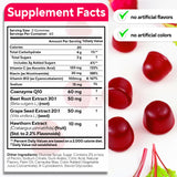 VitaUp Beet Root Gummies mixed berry flavour close-up
