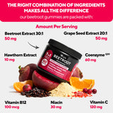 VitaUp Beet Root Gummies nutritional information