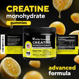 VitaUp Creatine Monohydrate Gummies natural lemon flavour