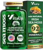 VitaUp Irish Sea Moss Capsules 500mg front view