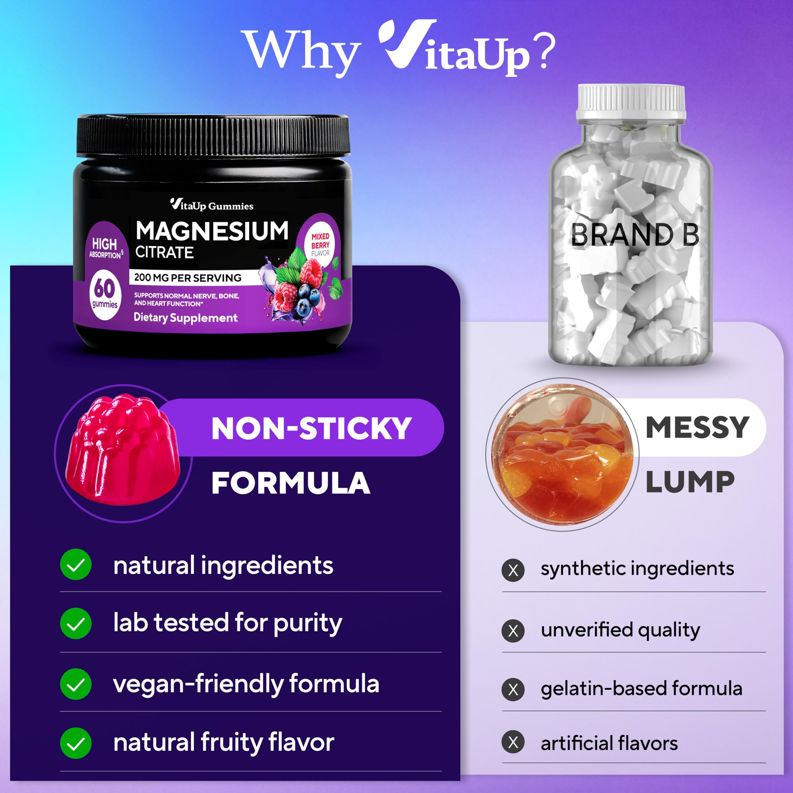VitaUp Magnesium Gummies for Women lifestyle scene