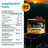 VitaUp Shilajit Gummies open package showing gummies