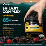 VitaUp Shilajit Gummies packaging showing ingredients